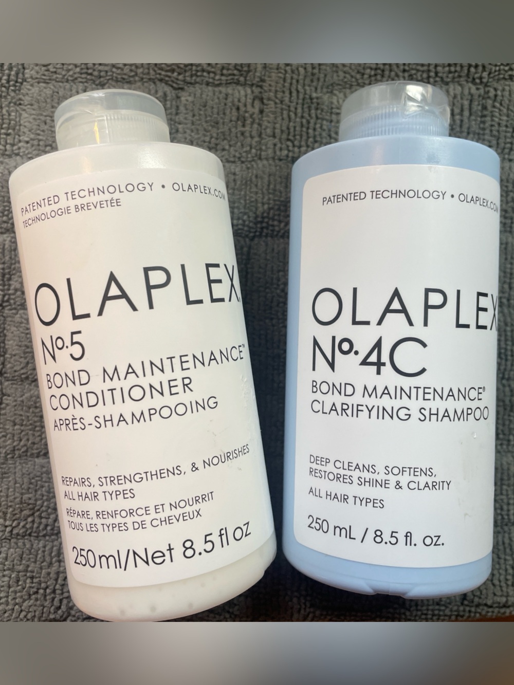 OLAPLEX White No.5 Conditioner & No.4C Clarifying Shampoo Duo